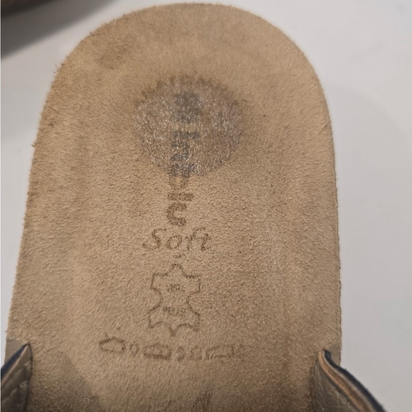 Inblu Woman’s Blue FAITFUL Sandal Size 7.5 Flip Flop Flats Cushioned - Picture 6 of 9